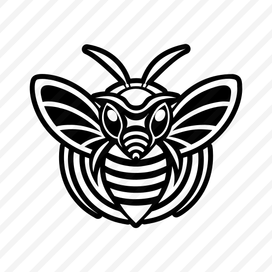 Bee Symbol, Nature, Creature, Specie, Insect,vector preview
