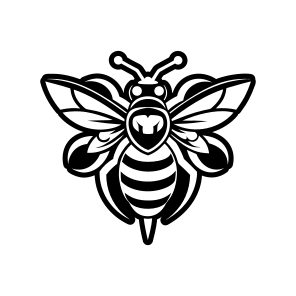 Honeybee Logo, Nature, Creature, Specie, Insect icon