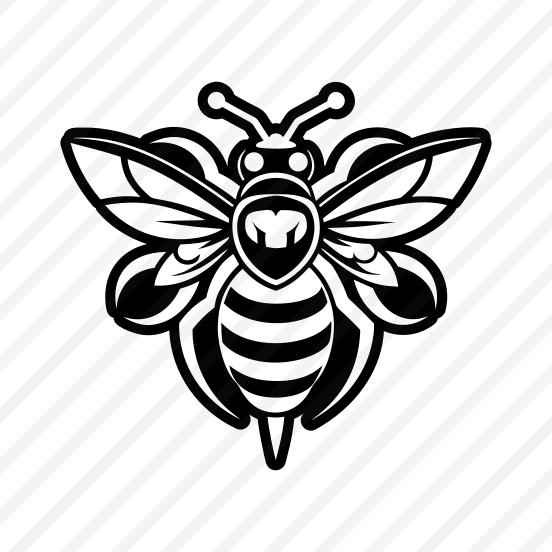 Honeybee Logo, Nature, Creature, Specie, Insect preview