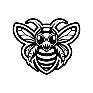 Honeybee Logo, Nature, Creature, Specie, Insect,flat icon