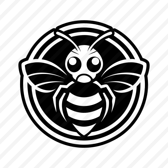 Honeybee Symbol, Nature, Creature, Specie, Insect,icons preview