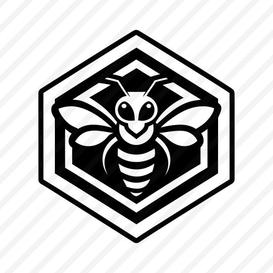 Honeybee Symbol, Nature, Creature, Specie, Insect,vector preview