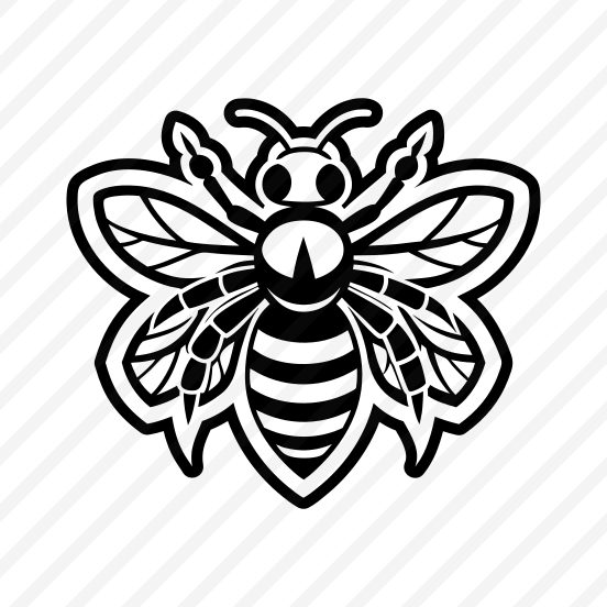 Pollinator Logo, Nature, Creature, Specie, Insect preview