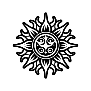Sun Logo, Solar, Sunburst, Nature, Sun Symbol icon