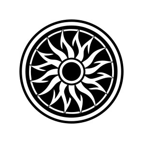 Sun Logo, Solar, Sunburst, Nature, Sun Symbol,simple Icon icon