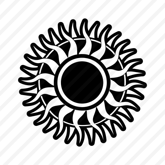 Sun, Solar, Sunburst, Nature, Sun Symbol,flat preview
