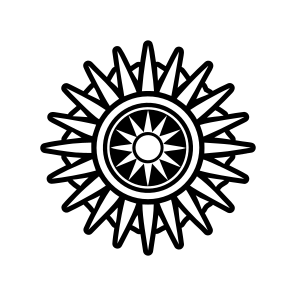 Sun, Solar, Sunburst, Nature, Sun Symbol,simple Icon icon