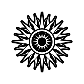 Sun Symbol, Solar, Sunburst, Nature, Sun,flat icon
