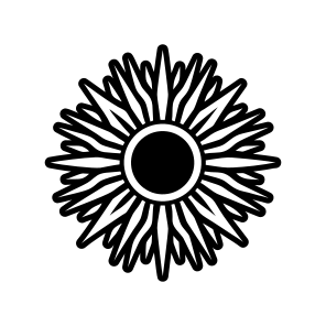 Sun Symbol, Solar, Sunburst, Nature, Sun,simple Icon icon