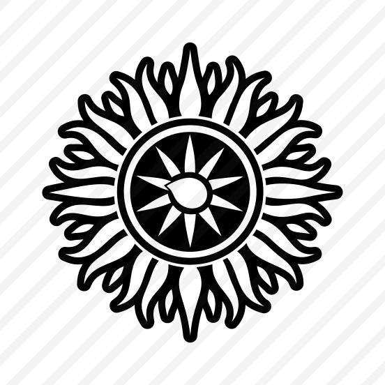 Sunburst Logo, Sun, Solar, Nature, Sun Symbol,simple Icon preview
