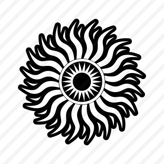 Sunburst, Sun, Solar, Sunburst, Sun Symbol,simple Icon preview