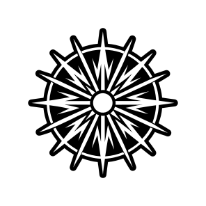Sunburst Symbol, Sun, Solar, Nature, Sun Symbol,simple Icon icon
