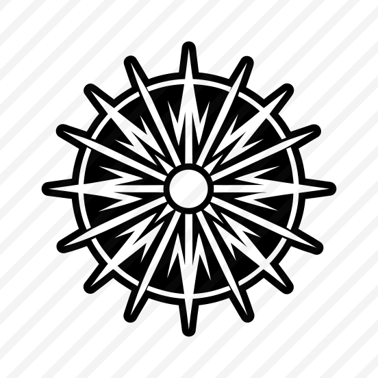 Sunburst Symbol, Sun, Solar, Nature, Sun Symbol,simple Icon preview