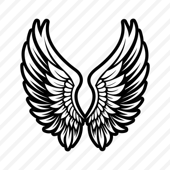 Bird Pinion, Feather, Plumage, Nature, Wings,vector preview