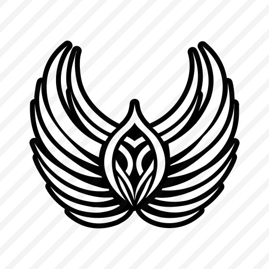 Feather Symbol, Plumage, Nature, Wings, Feather,vector preview