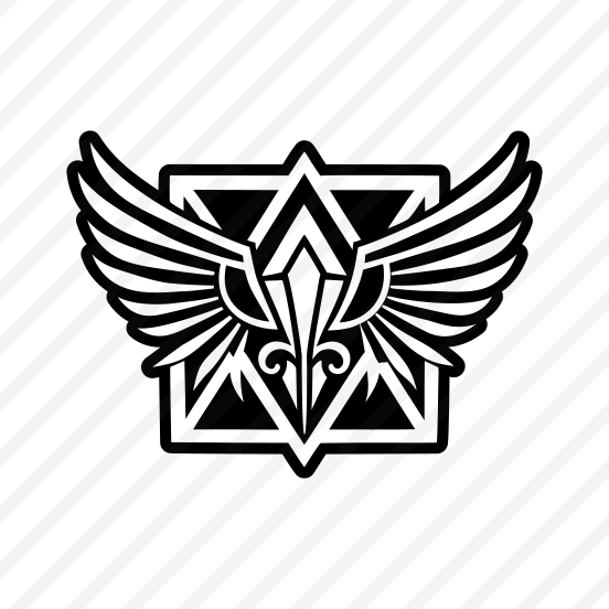 Plumage Symbol, Feather, Nature, Wings, Plumage,vector preview