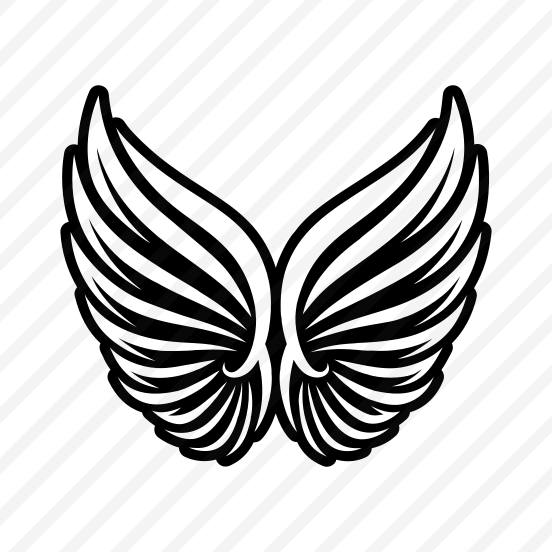 Wing Emblem, Feather, Plumage, Nature, Wings,flat preview
