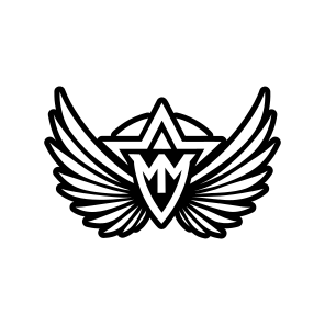 Wing Emblem, Feather, Plumage, Nature, Wings,vector icon