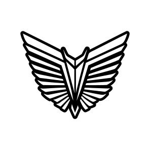 Wings Logo, Feather, Plumage, Nature, Wings,vector icon