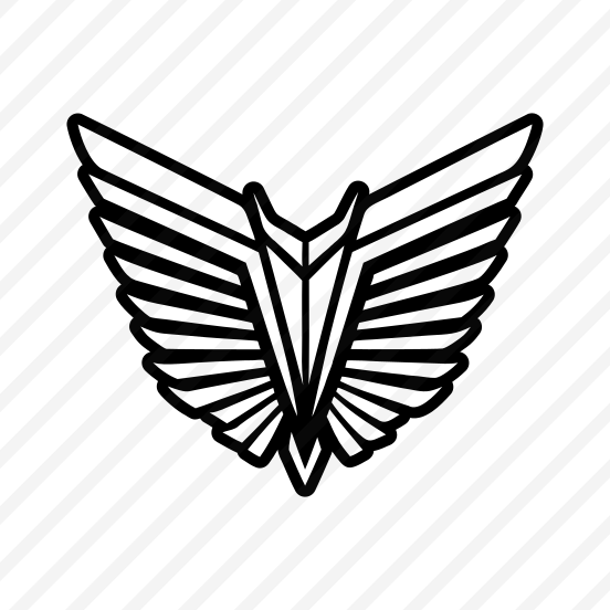 Wings Logo, Feather, Plumage, Nature, Wings,vector preview