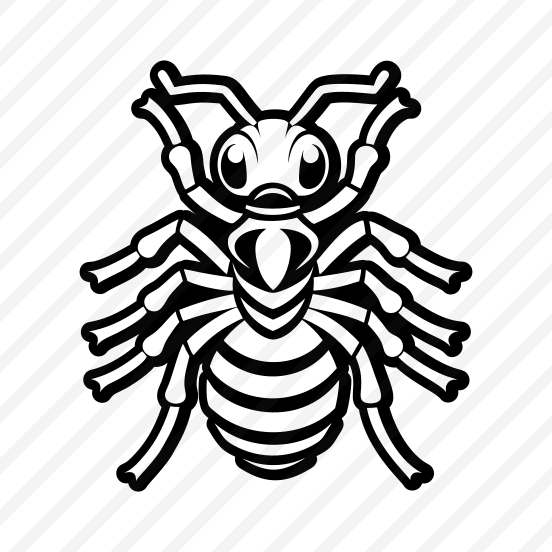 Ant Logo, Nature, Creature, Specie, Pismire,simple Icon preview