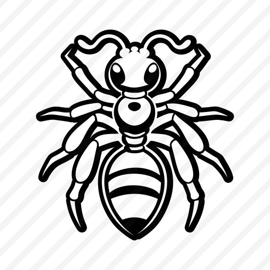 Insect Logo, Nature, Creature, Specie, Pismire,simple Icon preview