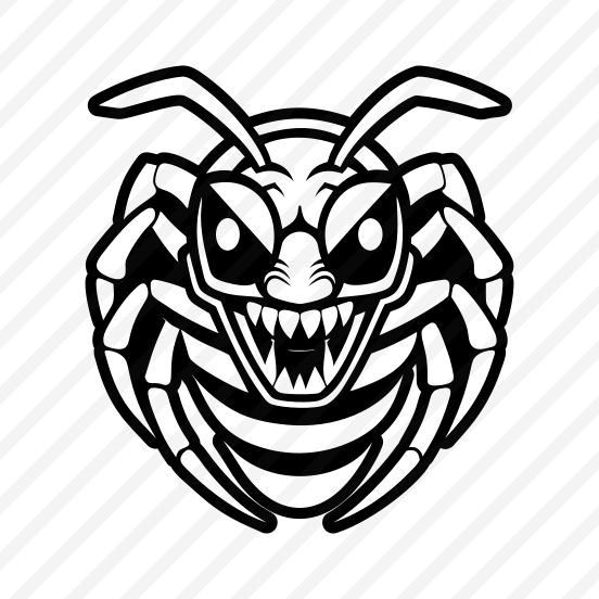 Insect Logo, Nature, Creature, Specie, Pismire,vector preview