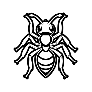 Insect, Nature, Creature, Specie, Pismire,flat icon
