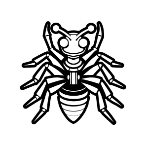 Insect Symbol, Nature, Creature, Specie, Pismire,vector icon