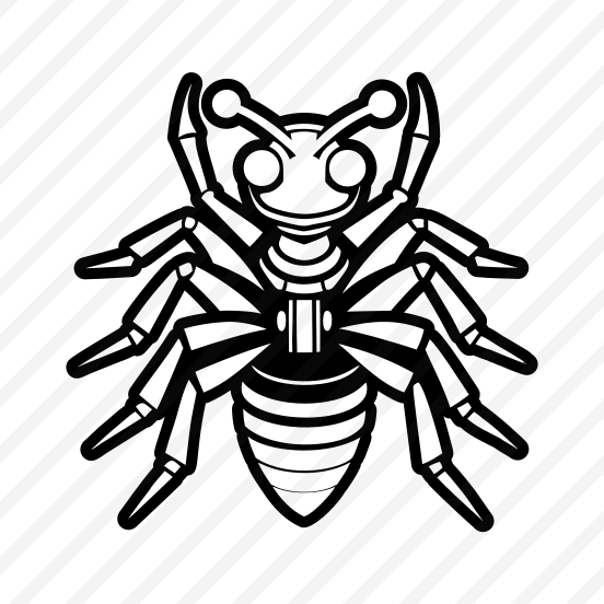 Insect Symbol, Nature, Creature, Specie, Pismire,vector preview