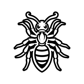 Pismire Symbol, Nature, Creature, Specie, Pismire,vector icon