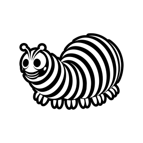 Caterpillar Logo, Larva, Insect, Specie, Caterpillar Mascot icon