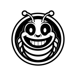 Caterpillar Logo, Larva, Insect, Specie, Caterpillar Mascot,flat icon