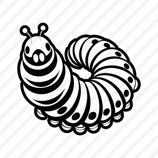 Caterpillar Mascot, Larva, Insect, Specie, Creature preview