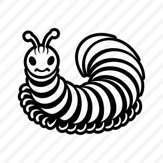 Larva, Insect Symbol, Specie, Caterpillar Mascot, Creature,icons preview