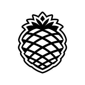 Pinecone, Strobilus Logo, Plant, Nature, Pine Fruit,flat icon