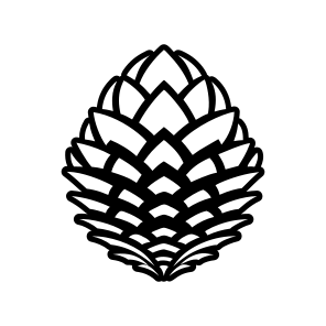 Pinecone, Strobilus, Plant, Nature, Pine Fruit,simple Icon icon