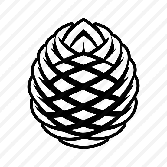 Pinecone, Strobilus, Plant, Nature, Pine Fruit,vector preview