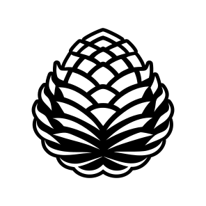 Pinecone, Strobilus Symbol, Plant, Nature, Pine Fruit icon