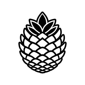Pinecone, Strobilus Symbol, Plant, Nature, Pine Fruit,icons icon