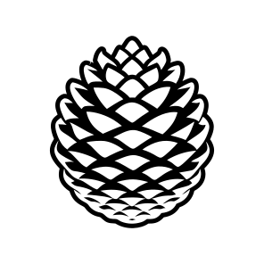 Pinecone Symbol, Strobilus, Plant, Nature, Pine Fruit,icons icon