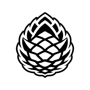 Seedcone Logo, Pinecone, Strobilus, Plant, Nature, Pine Fruit,icons icon
