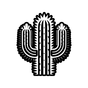 Cactus, Cactoid, Plant, Leaf, Nature,,flat icon