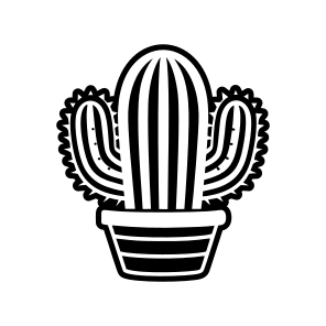 Cactus Logo, Cactoid, Plant, Leaf, Nature,,vector icon