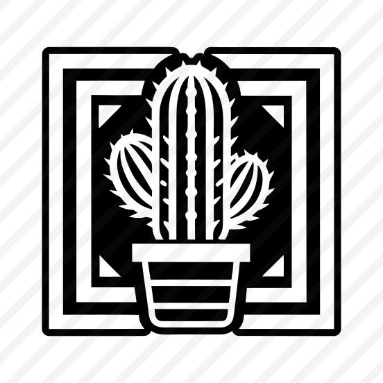 Cereus Logo, Cactoid, Plant, Leaf, Nature,,icons preview