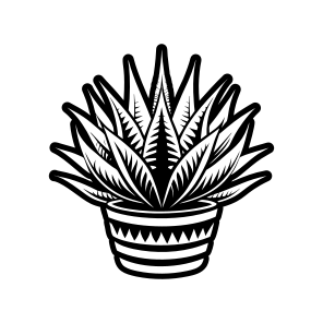 Cereus Symbol, Cactoid, Plant, Leaf, Nature,,vector icon