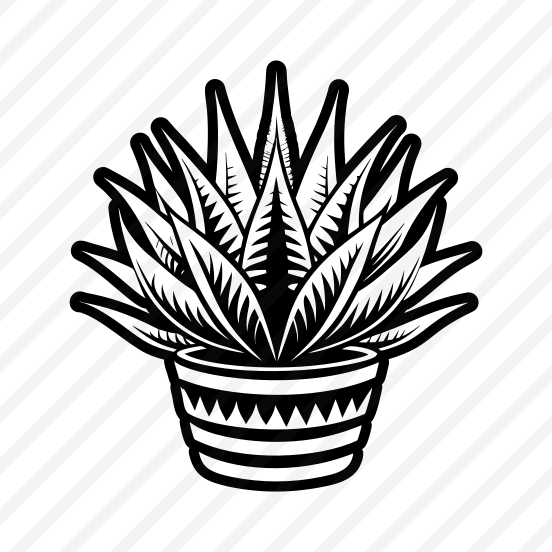 Cereus Symbol, Cactoid, Plant, Leaf, Nature,,vector preview