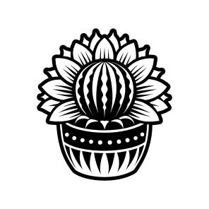 Plant Logo, Cactoid, Plant, Leaf, Nature, icon