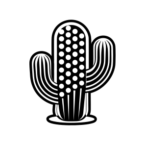 Prickly Plant, Cactoid, Plant, Leaf, Nature, icon