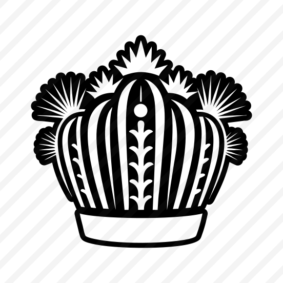 Prickly Plant, Cactoid, Plant, Leaf, Nature,,icons preview